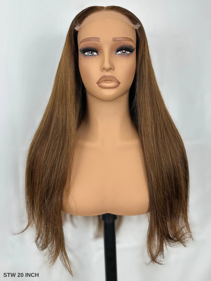 EKANE · Lisse · HD Lace · Glueless · Densité 180%