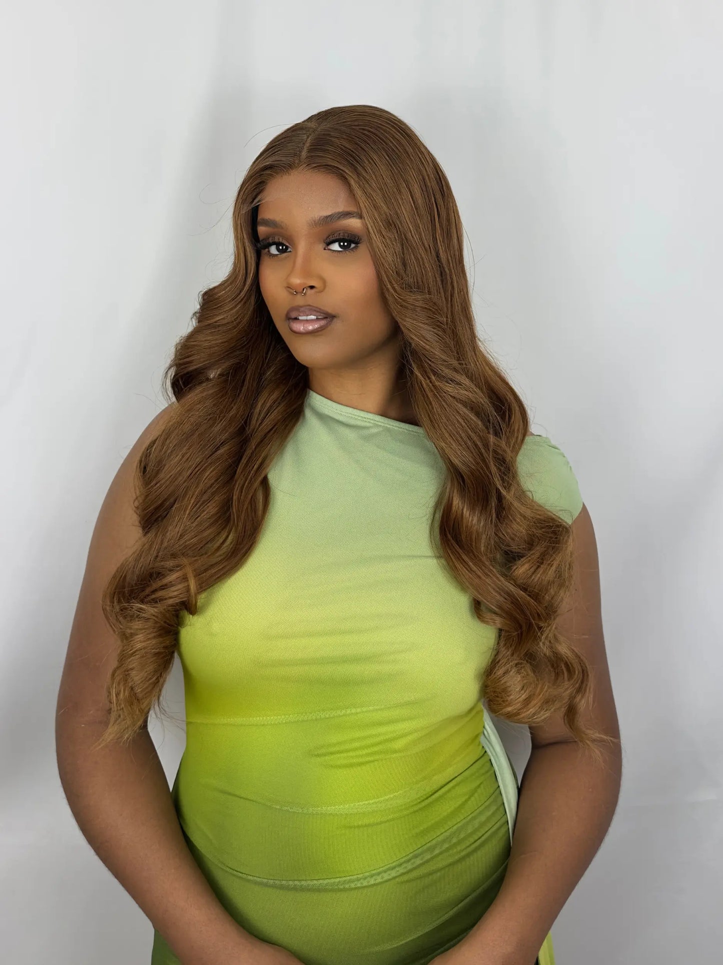 SOLÈNE · Wavy · HD Lace · Drawstring Glueless · 180% Density · 350 grams