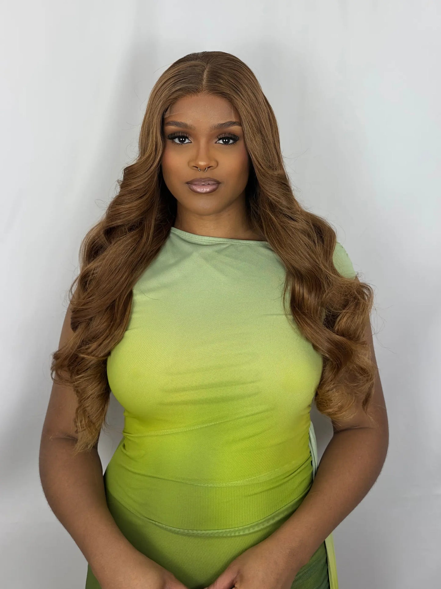 SOLÈNE · Wavy · HD Lace · Drawstring Glueless · 180% Density · 350 grams