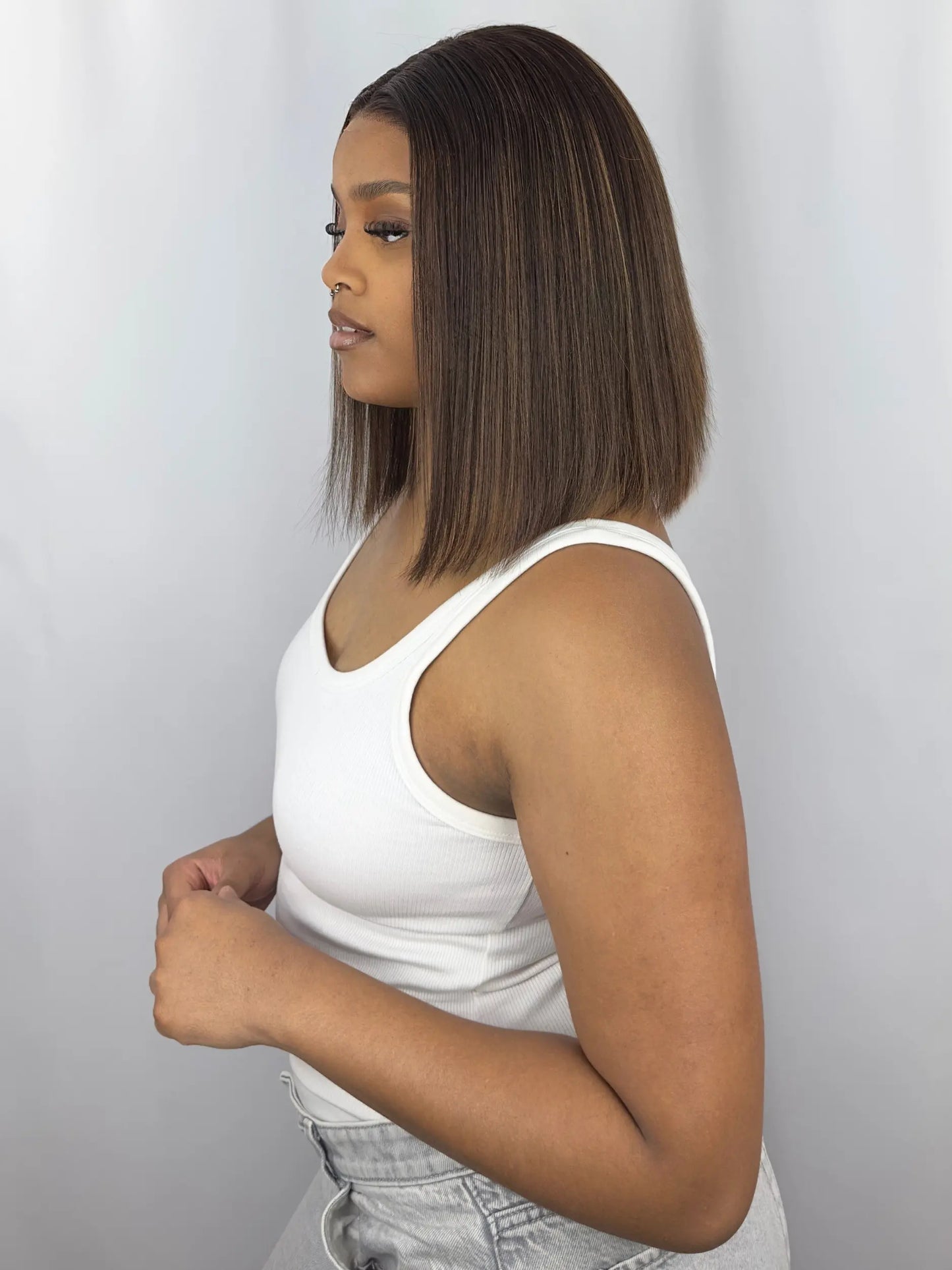 JULIET · Bob Lisse · 5x5 HD Lace · Glueless · Densité 180% · 300 grammes