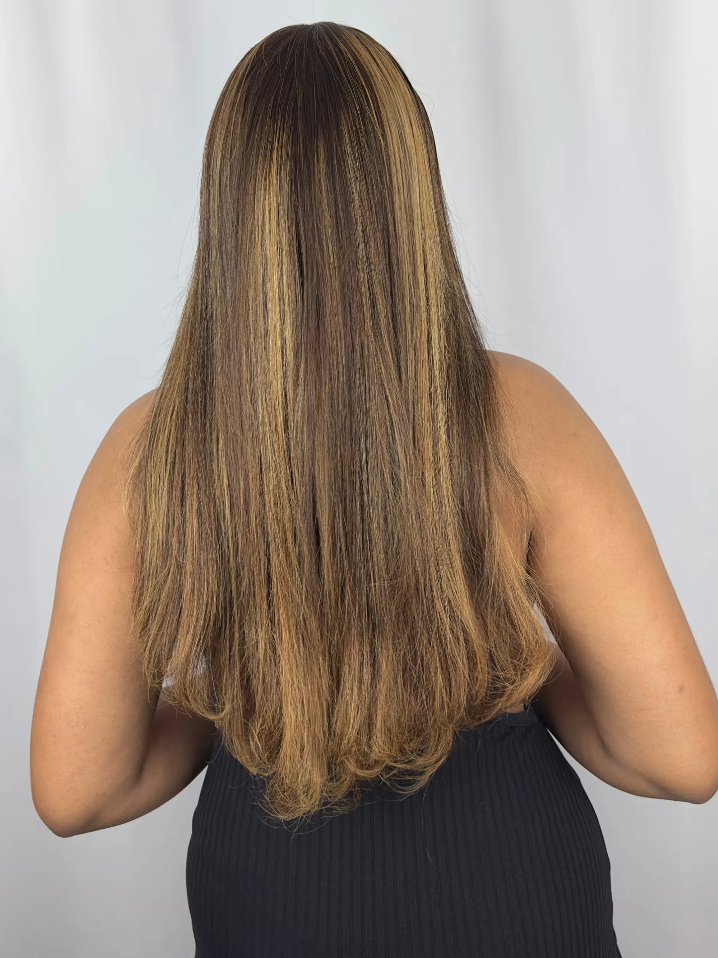 CÉLINE · Lisse · 5x5 HD Lace · Glueless · Densité 180%