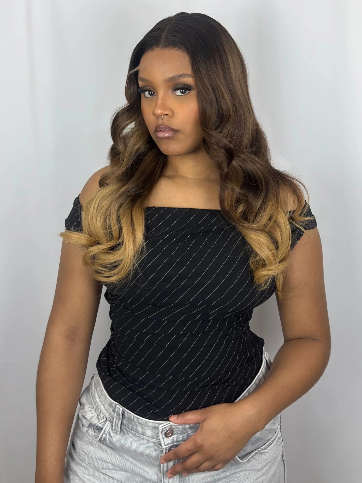 CAMILLE · Ondulado · 5x5 HD Lace · Glueless · Densidad 180%