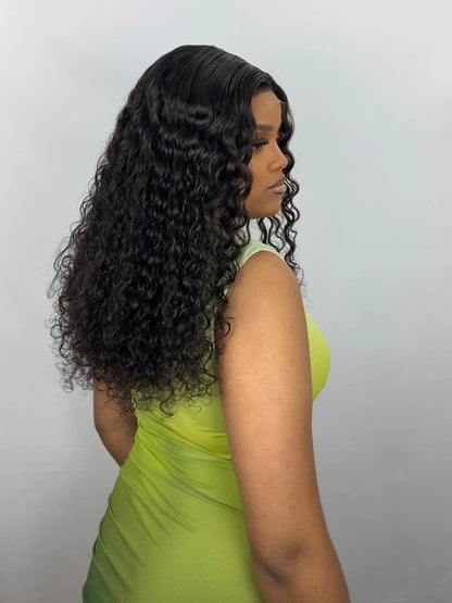 ANGELA · Water Wave · HD Lace · Glueless · Densidad 180%